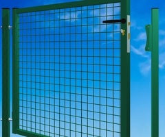 Cancello Garden - Con Rete Saldata 50x50x4 mm - Telaio 35/40 mm - Dimensione: cm100x125h - Peso 26 K