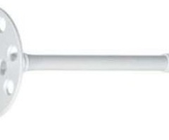Tassello in Polipropilene Additivato - Diametro 10 mm - Lunghezza 90 mm per Ancorare Pannelli Isolan