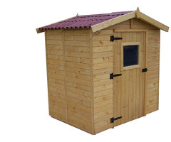 Casetta Da Giardino Eden 1616 In Legno Massello Non Trattato - cm 160x160cm - Italfrom 419