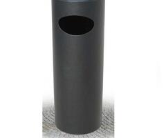 CESTONE CIRCOLARE IN METALLO CON POSACENERE