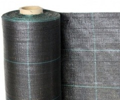 Telo per Pacciamatura  Nero Quadrettato Tessuto Polipropilene Antistrappo - mt 33 x 5,25 H