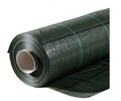 Telo per Pacciamatura Verde Quadrettato Tessuto Polipropilene Antistrappo - mt 7 x 2,10 H