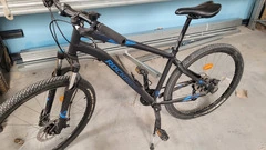 Bici usata Mtb Rockrider ST 120 nero-azzurro 27,5"