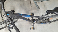 Bici usata Mtb Rockrider ST 120 nero-azzurro 27,5" - 4
