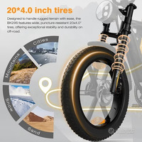 FAT BIKE HITWAY BK29S DOPPIA BATTERIA NUOVO - 4