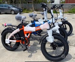 FAT BIKE PIEGHEVOLE 500W 48V 16AH NUOVO