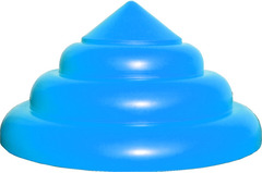 Tetto per strutture gioco Montebianco Max colore Azzurro