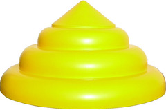 Tetto per strutture gioco Montebianco Max colore Giallo