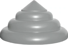 Tetto per strutture gioco Montebianco Max colore Grigio