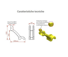 Scivolo per bambini Luna3 Colore Rosso - 2