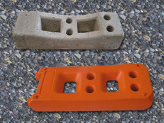 Pannelli Recinzione Temporanea Zincata da Cantiere cm 335x200h con Plinto in Calcestruzzo - 2