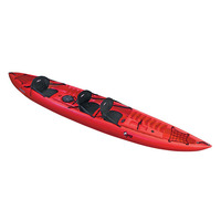 Rainbow Canoa Orca Expedition Colore Rosso