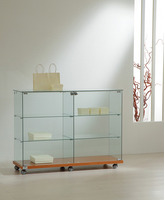 Vetrina Cristalli Temperati LL 117X40Xh90 cm  OF1290  Made in Italy