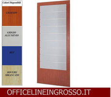 SCHIENALE (H.218) DOGATO IN CRISTALLO SATINATO  SENZA PANCA  dimensioni( 104X3X h218) SERIE GLASS  P
