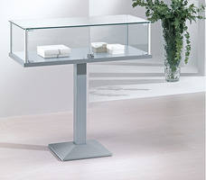 Vetrina Teca in Crisatllo Temperato -  dimensioni 117x51xh26 OF4/TV  Made in Italy - 2