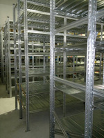 Composizione completa , 3 campate da 30mt cadauna ( 90mt lineari ) altezza 3 metri ,  Profondità 40c - 3