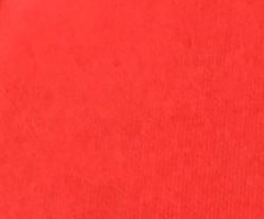 Poltrona - Sedia d' Attesa in Tessuto Colore Rosso - 2