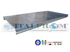 Ripiano completo lunghezza  105 x  Profondità 40 cm per scaffalature metalliche industriali - PORTAT