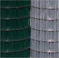 25mt- Rotolo Rete Metallica Zincata Plastificata  Elettrosaldata- Maglia: mm50x75 - H 100 cm - 4