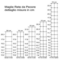 50mt- Rotolo Rete Metallica Pastorale Zincata - Tipo  Standard-a Maglia Annodata- H 120 cm - 4