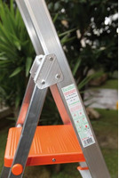 (EN927) SCALA PER LA CASA O MAGAZZINO ALTEZZA PIANEROTTOLO 151 CM , 7 GRADINI - 3