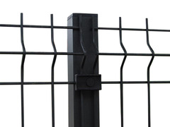 Pannello Recinzione Modulare Cancellata Rete Metallica Elettrosaldata 'Medium Antracite'  cm 200 x 1 - 3