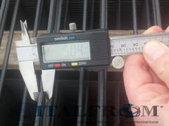 Pannello Recinzione Modulare Cancellata Rete Metallica Elettrosaldata 'Medium Antracite'  cm 200 x 1 - 5