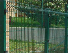 Pannello Recinzione Modulare Cancellata Rete Metallica Elettrosaldata 'Medium Verde'  cm 200 x 122 h - 3