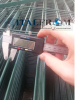 Pannello Recinzione Modulare Cancellata Rete Metallica Elettrosaldata 'Medium Verde'  cm 200 x 142 h - 3