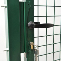 Cancello Garden - con Rete Saldata 50X50X4 mm -  Telaio 35/40 mm - Dimensione: cm100X100h - Peso 20  - 5