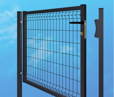 Cancello  Medium Pedonale - con Rete  50X200X5 mm - Telaio 35/40 mm - Dimensione: cm100X100 - Peso 2