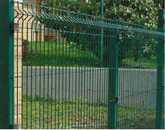 Recinzione  Modulare Completa Linea 'Medium Verde' (con Piastre per il Fissaggio al Suolo) - H 110 c - 3