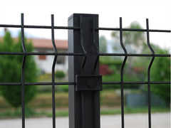 Recinzione  Modulare Completa Linea 'Medium Verde' (con Piastre per il Fissaggio al Suolo) - H 110 c - 5