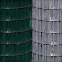 25mt- ROTOLO RETE METALLICA ZINCATA PLASTIFICATA  ELETTROSALDATA- MAGLIA: mm50x75 - H 200 cm - 4