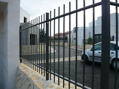 Piantana in Ferro Piatto Zincato 50x8mm - a Tassellare - H 110 cm (Completa di Bulloneria) - 2