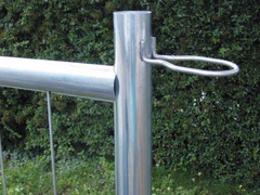 Pannelli Recinzione Temporanea Zincata da Cantiere con Cornice Standard cm 335x200h - 3