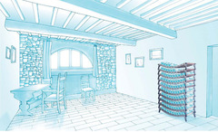 Cantina per Vini in Acciaio Inox e Legno Modulabile Impilabile  Livello Iniziale - 2