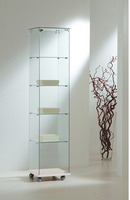 Vetrina Cristalli Temperati 40x40x180cm LL OF418E Made in Italy