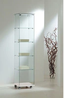 Vetrina Cristalli Temperati 40x40x180cm LL OF418E Made in Italy