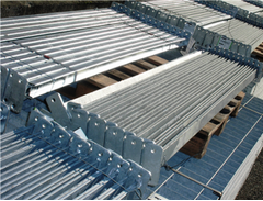 PIANTANA A TASSELLARE - PROFILO 60X7mm - H 1520 mm - PER RECINZIONE MODULARE GRIGLIATO CLASSIC - 2