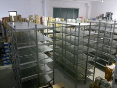 MODULO INIZIALE - scaffalatura da magazzino zincata H 300 cm , L 105 cm ,  PROF. 40 cm , con 5 ripia - 3