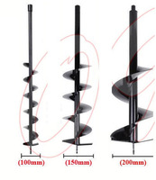 TRIVELLA A MOTORE-RICAMBIO PUNTA D. 100 mm  PER MOTOTRIVELLA J-SKY 49CC