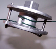 ROCCHETTI TENDIFILO MAXI IN ALLUMINIO CON BLOCCAGGIO IN ACCIAO INOX - PER VIGNETI - 3