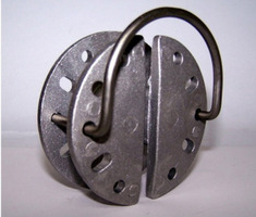 ROCCHETTI TENDIFILO MAXI IN ALLUMINIO CON BLOCCAGGIO IN ACCIAO INOX - PER VIGNETI - 4