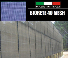 RETE/TELO DI PROTEZIONE ANTIGRANDINE BIORETE 40 MESH- FORO:390x880 my - BIANCO TRASPARENTE- MISURE: 