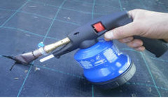 Pistola Taglio Termico Compresa di Ricarica a Gas - per Tessuti Pacciamatura