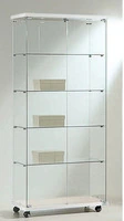 Vetrina Cristalli Temperati 80x40xh181cm LL OF818LE Made in Italy