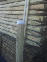 COPRIPALO  IN POLIETILENE NEUTRO  PER PALI IN LEGNO - DIAMETRO:100 mm - 3