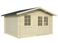 Casetta da Giardino in Legno d' Abete Nordico(28mm) - cm 380X320cm - Pavimento Escluso - ITALFROM03 - 5