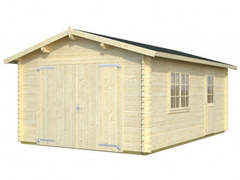 Garage in Legno d' Abete Nordico(44mm) - cm 380X570cm - ITALFROM20 - 3